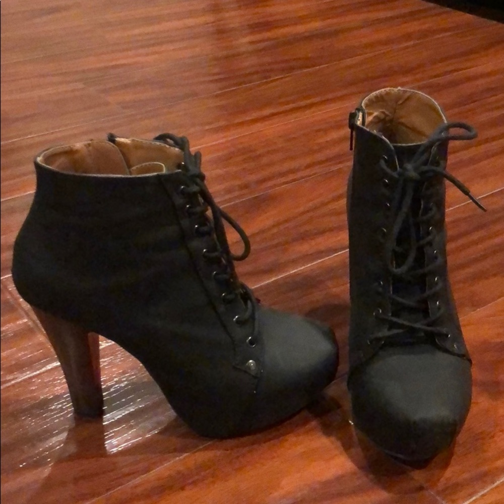 High heel boot laces